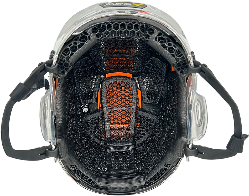 CCM Super Tacks X - Casque de hockey (chrome)